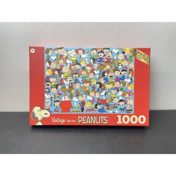PEANUTS~1000 Puzzle with bonus Puzzle Poster 2022 - Picture 5 of 6